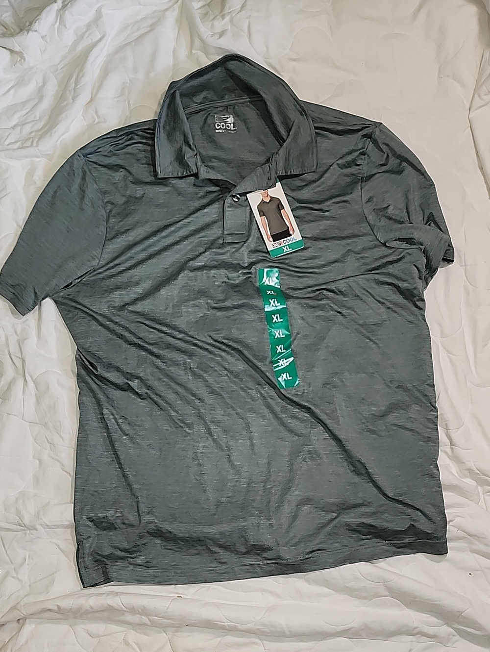 a new day Dark Gray Polo Shirt